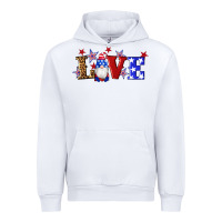 White american flag gnomes love Urban Hoodie - Artiststas
