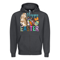 Smoke Easter Day With Truck Zipper Hoodie - BundleAndBundleShop