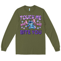 Touch Me And I Will Bite You Long Sleeve Tee | Teevron