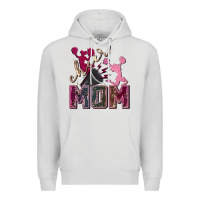 Dove Grey Cheer mom Mother's Day Premium Hoodie - FaDigitalArtStudio