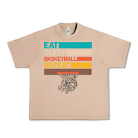 Burro Eat Sleep Basketball Repeat Urban Heavy Tee - Bettercallsaul