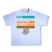 Grape Ice Eat Sleep Basketball Repeat Urban Heavy Tee - Bettercallsaul