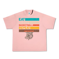 Salmon Eat Sleep Basketball Repeat Urban Heavy Tee - Bettercallsaul