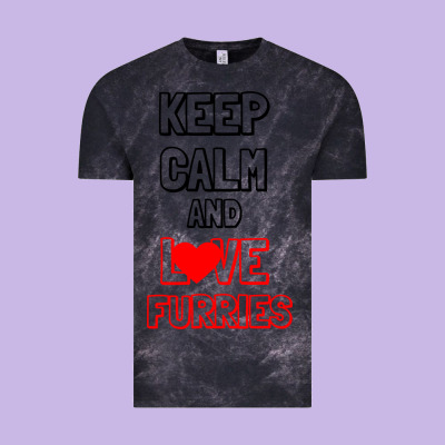 Keep Calm And Love Furries Vintage Tee Designed By Bettercallsaul