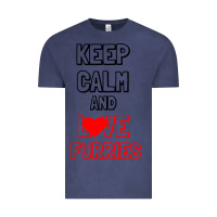 Vintage Denim Keep Calm And Love Furries Vintage Tee - Bettercallsaul