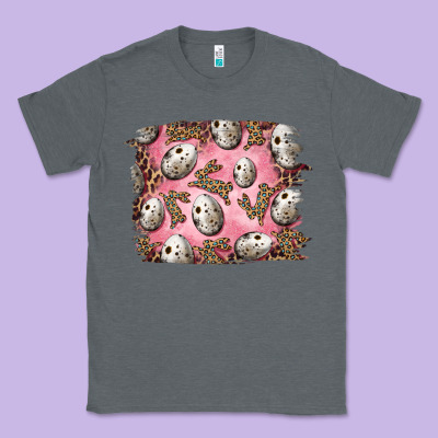 Easter Quail Eggs And Leopard Bunny Classic Tee Designed By Ranaportraitstore