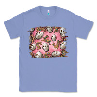Colony Blue Easter Quail Eggs And Leopard Bunny Classic Tee - RanaPortraitStore