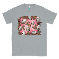 Heather Grey Easter Quail Eggs And Leopard Bunny Classic Tee - RanaPortraitStore