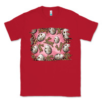Red Easter Quail Eggs And Leopard Bunny Classic Tee - RanaPortraitStore