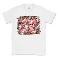 White Easter Quail Eggs And Leopard Bunny Classic Tee - RanaPortraitStore