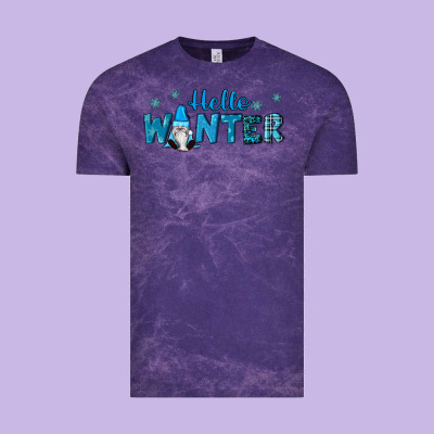 Hello Winter Gnomes Vintage Tee Designed By Ranaportraitstore