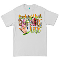 Dove Grey rockin that daycare life Premium Tee - NancyCooperArtShop
