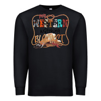 Black My Western Watching Blanket Premium Sweatshirt - CowhideDigitalArt