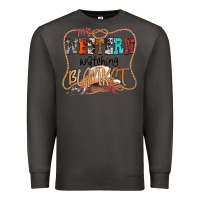 Smoke My Western Watching Blanket Premium Sweatshirt - CowhideDigitalArt