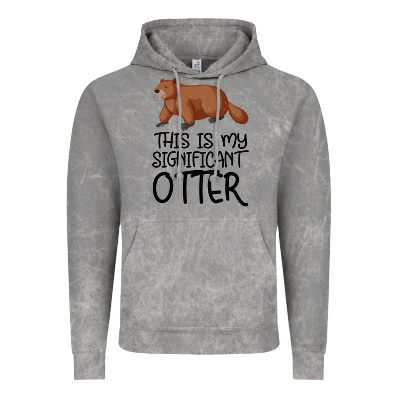 This Is My Significant Otter Vintage Hoodie by Bettercallsaul | Teevron