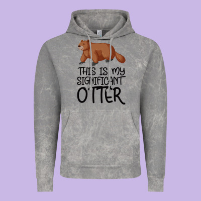 This Is My Significant Otter Vintage Hoodie Designed By Bettercallsaul