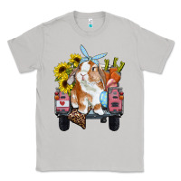 Moon Dust Easter truck with bunny sunflowers and eggs Classic Tee - RanaPortraitStore