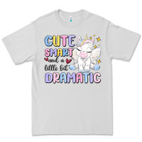 Dove Grey cute smart and a little bit dramatic Premium Tee - MaliasSmallBusiness