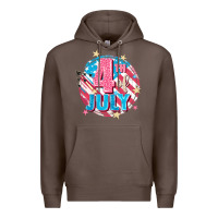 Coffee 4th of July Premium Hoodie - FaDigitalArtStudio
