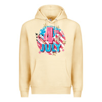 Pina Colada 4th of July Premium Hoodie - FaDigitalArtStudio