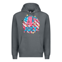 Rock 4th of July Premium Hoodie - FaDigitalArtStudio