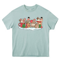 Arona christmas cookie coffe cups Heavy Core Tee - MaliasSmallBusiness