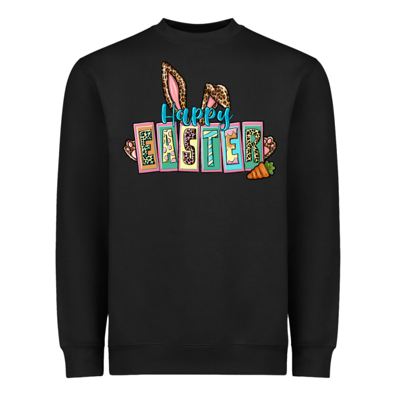 Happy Easter Easter Day Heavyweight Sweatshirt by CowGirlArtShop | Teevron