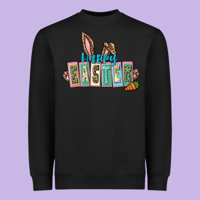 Happy Easter Easter Day Heavyweight Sweatshirt Designed By Cowgirlartshop