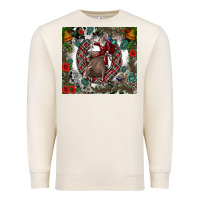 Sandshell Rodeo Santa Premium Sweatshirt - CowhideDigitalArt