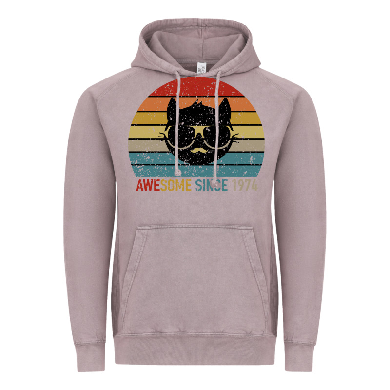 Awesome Since 1974 Vintage Hoodie by Bettercallsaul | Teevron