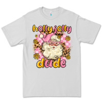Dove Grey holly jolly dude Premium Tee - MaliasSmallBusiness