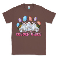 Chestnut Easter Vibes with Bunny and Eggs Classic Tee - RanaPortraitStore