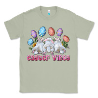 Matcha Easter Vibes with Bunny and Eggs Classic Tee - RanaPortraitStore