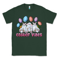 Sports Green Easter Vibes with Bunny and Eggs Classic Tee - RanaPortraitStore