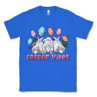 True Royal Easter Vibes with Bunny and Eggs Classic Tee - RanaPortraitStore