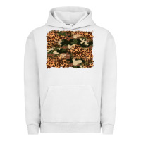 Pigment Lunar Rock camouflage and leopard background Urban Hoodie - Artiststas