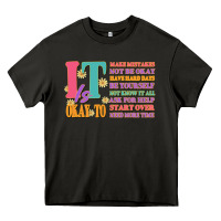 Asphalt it is okay to Heavy Core Tee - JahusDesignShop