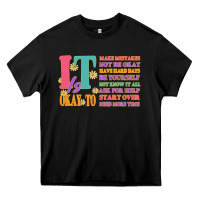 Black it is okay to Heavy Core Tee - JahusDesignShop