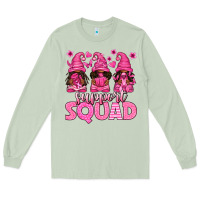 Matcha breast cancer afro gnomies support squad Long Sleeve Tee - texasbilliewilder