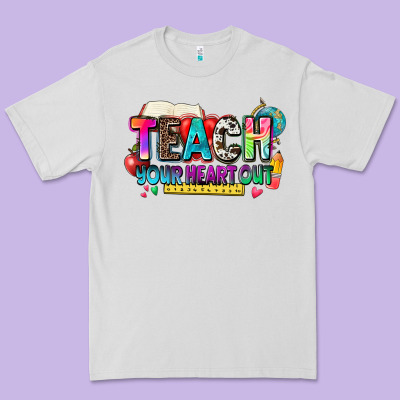 Teach Your Heart Out Premium Tee Designed By Nancycooperartshop