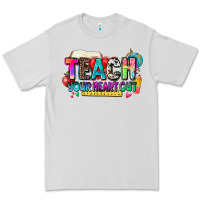 Dove Grey teach your heart out Premium Tee - NancyCooperArtShop