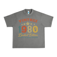 Tornado Vintage 1980 Clothes 40 Years Old Retro 40th Birthday Urban Heavy Tee - Bettercallsaul