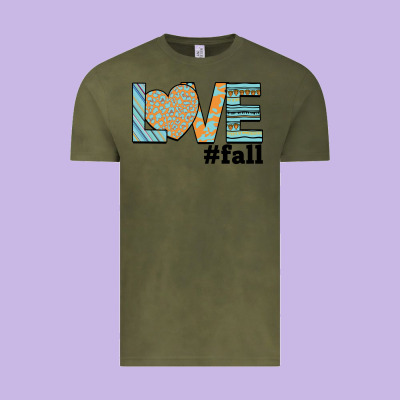 Love Fall Vintage Tee Designed By Bettercallsaul