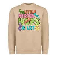 Mushroom Little mister hops a lot Easter Day Heavyweight Sweatshirt - CowGirlArtShop