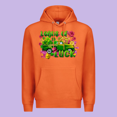 Loads Of Luck St. Patricks Day Premium Hoodie Designed By Fadigitalartstudio
