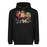 Black Sweet Sweet Summer Heavyweight Hoodie - CowhideDigitalArt