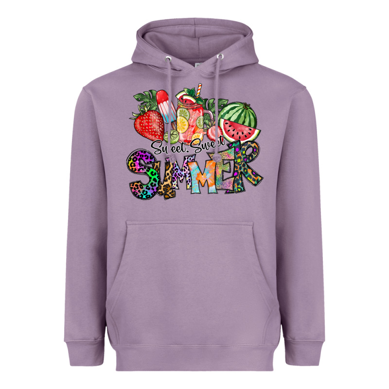 Sweet Sweet Summer Heavyweight Hoodie by CowhideDigitalArt | Teevron