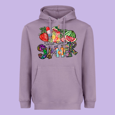 Sweet Sweet Summer Heavyweight Hoodie Designed By Cowhidedigitalart