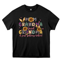 Black mom grandma great grandma it just keeps getting be Heavy Core Tee - MaliasSmallBusiness