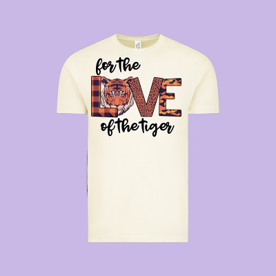 For The Love Of The Tiger Vintage Tee Designed By Bettercallsaul